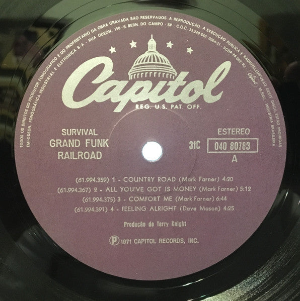 Grand Funk Railroad – Survival