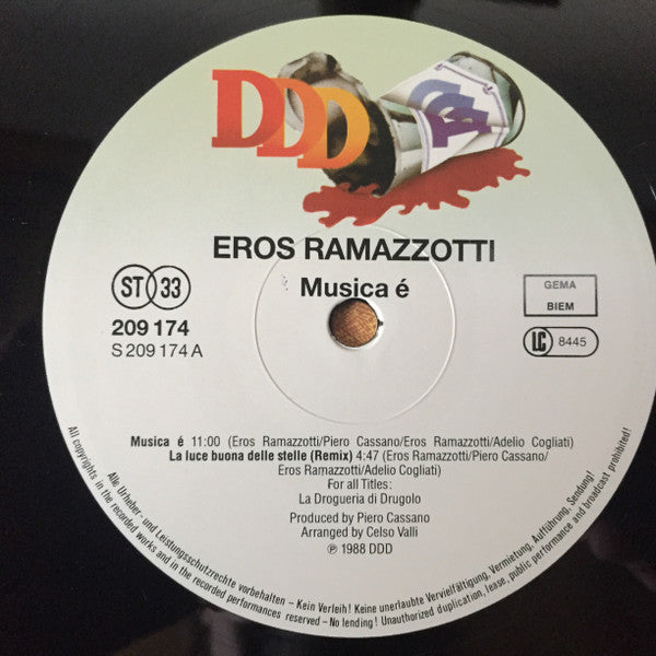 Eros Ramazzotti – Musica È