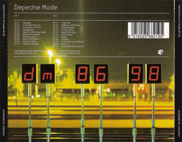 Depeche Mode – The Singles 86>98   , 2CD