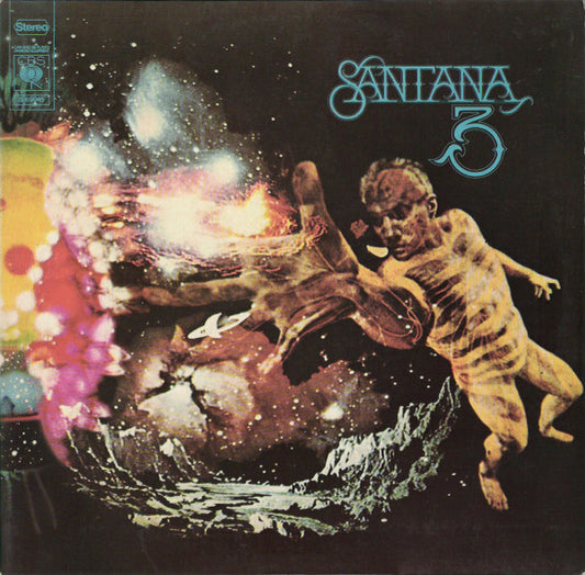 Santana – 3  ,  Gatefold . UK