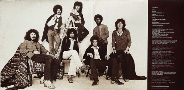 Santana – 3  ,  Gatefold . UK