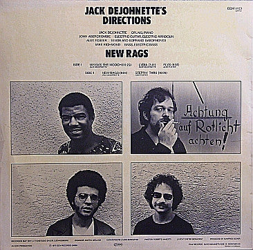 Jack DeJohnette's Directions – New Rags  ,  1 press , Germany , ECM