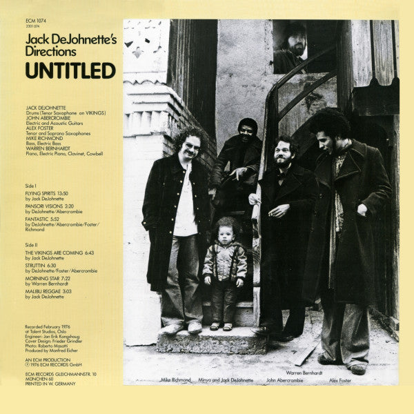 Jack DeJohnette's Directions – Untitled   ,  1press , ECM