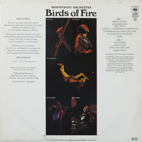 Mahavishnu Orchestra – Birds Of Fire