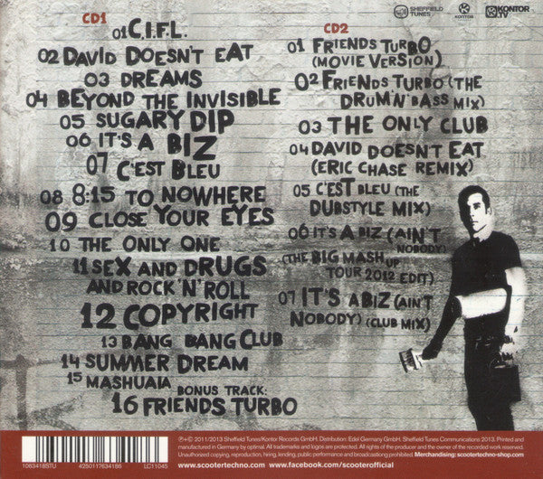 Scooter – The Big Mash Up,    2xCD, Digipak