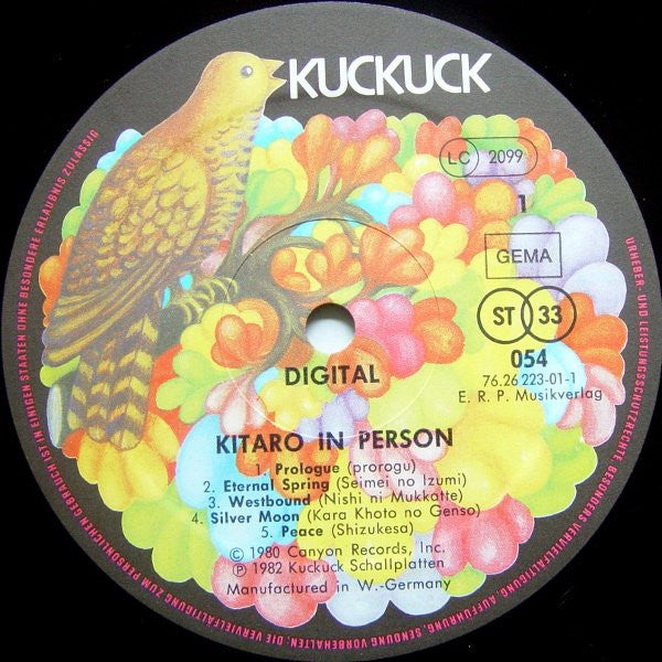 Kitaro – In Person Digital