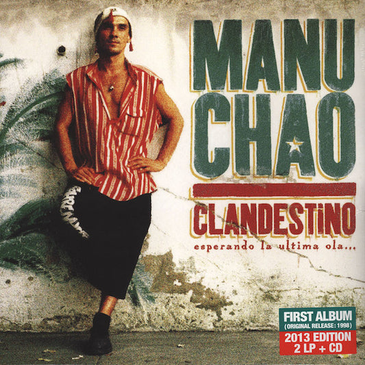 Manu Chao – Clandestino, 2xLP+CD, Gatefold