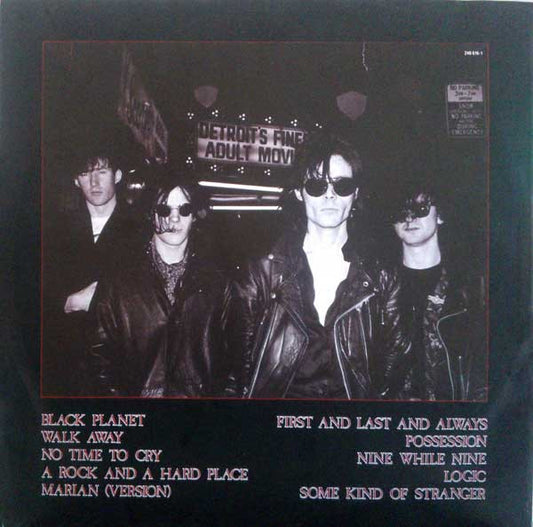 The Sisters Of Mercy – First And Last And Always