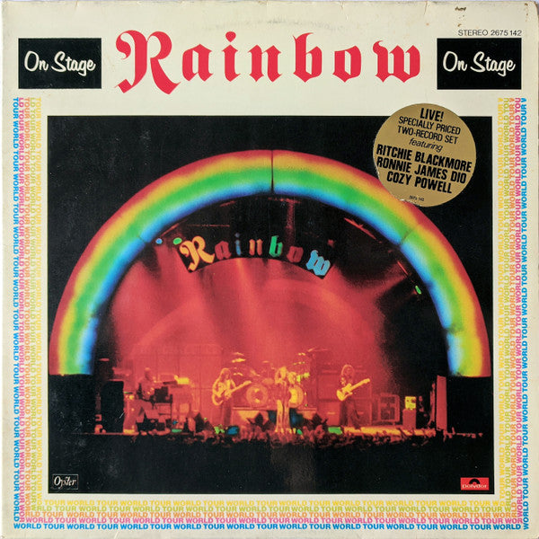 Rainbow – On Stage   ,  2 LP , Gatefold