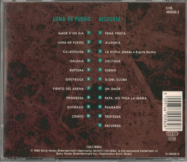 Gipsy Kings – Luna De Fuego & Allegria, 2xCD