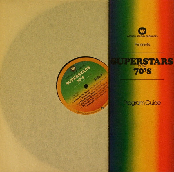 Various – Superstars Of The 70's, 4xLP, Box Set