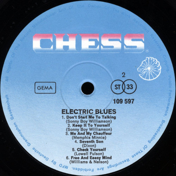Electric Blues   ,   3LP , Metalic BOX