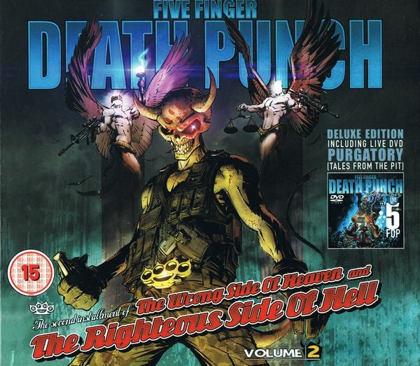 Five Finger Death Punch – The Wrong Side Of Heaven And The Righteous Side Of Hell, Volume 2, CD+DVS, Deluxe Edition