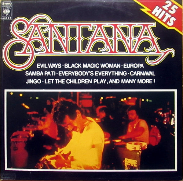Santana – 25 Hits (The Sound Of Santana - 25 Santana Greats), 2xLP,  Gatefold