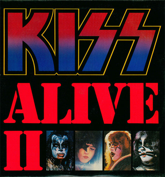 Kiss ‎– Alive II      , 2LP , Gatefold