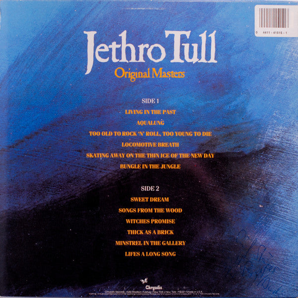 Jethro Tull ‎– Original Masters