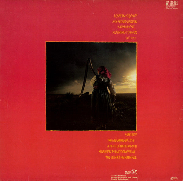 Depeche Mode ‎– A Broken Frame  ,  Gatefold