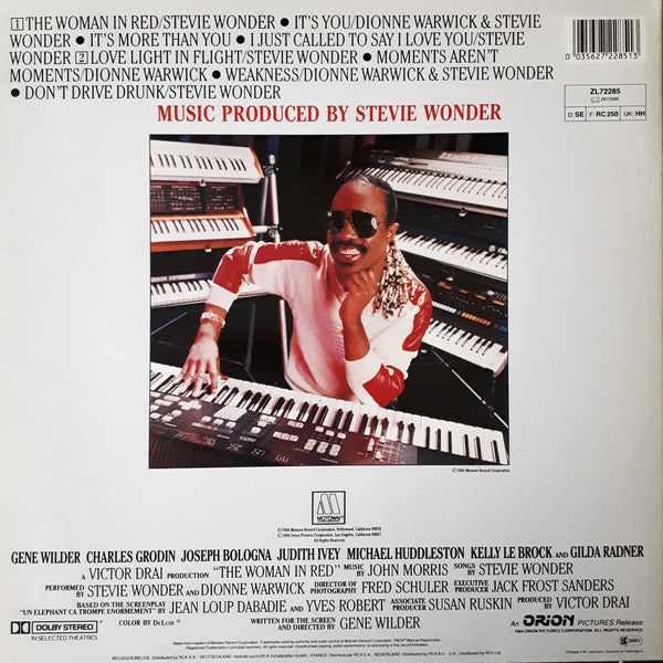 Stevie Wonder – The Woman In Red (Selections From The Original Motion Picture Soundtrack)  ,  Gatefold