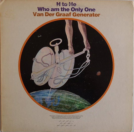 Van Der Graaf Generator – H To He Who Am The Only One   ,  Gatefold US , 1 press