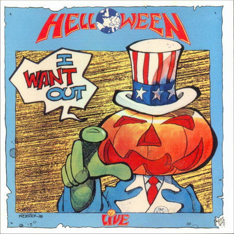 Helloween ‎– I Want Out - Live     ,  US