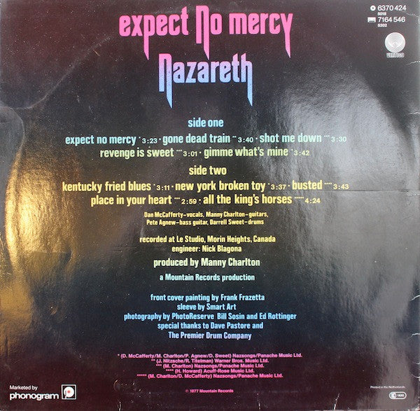 Nazareth  – Expect No Mercy
