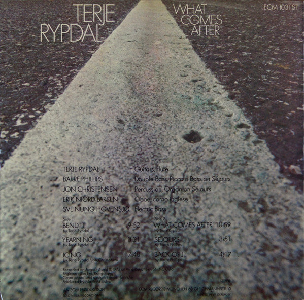Terje Rypdal – What Comes After  ,   ECM