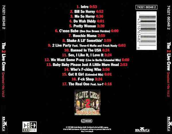 The 2 Live Crew – Greatest Hits Vol. 2
