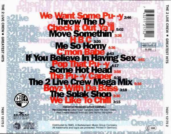 The 2 Live Crew – Greatest Hits