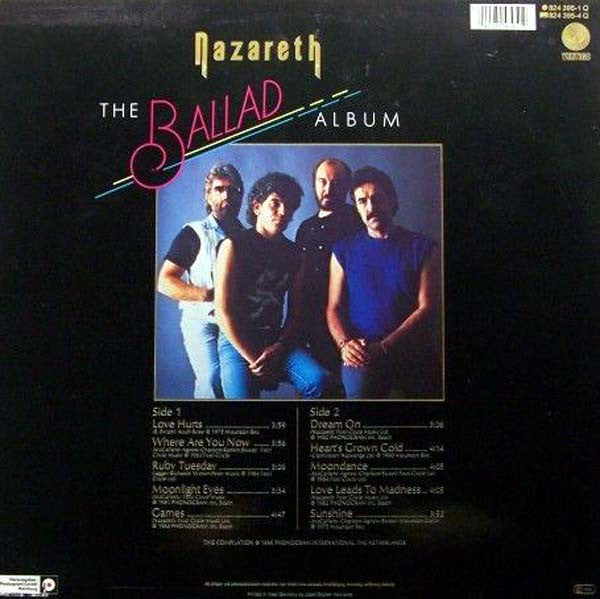 Nazareth  – The Ballad Album