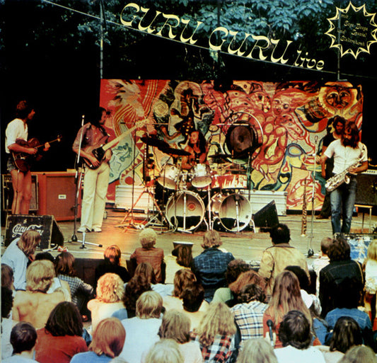Guru Guru ‎– Live    ,   2LP , Gatefold