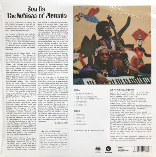 Sun Ra – The Nubians Of Plutonia