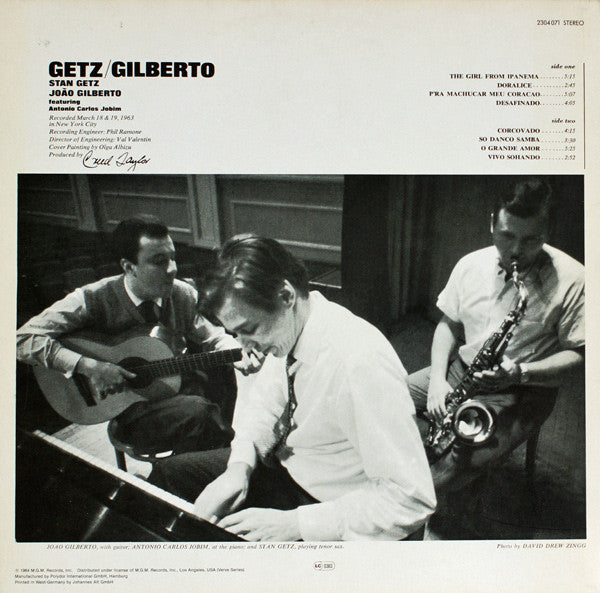 Stan Getz / João Gilberto – Getz / Gilberto