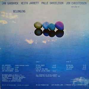 Jan Garbarek, Keith Jarrett, Palle Danielsson, Jon Christensen ‎– Belonging    ,  ECM