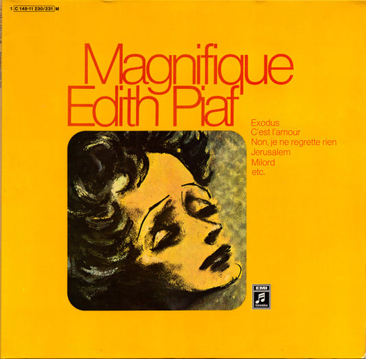 Edith Piaf – Magnifique Edith Piaf, 2xLP, Gatefold