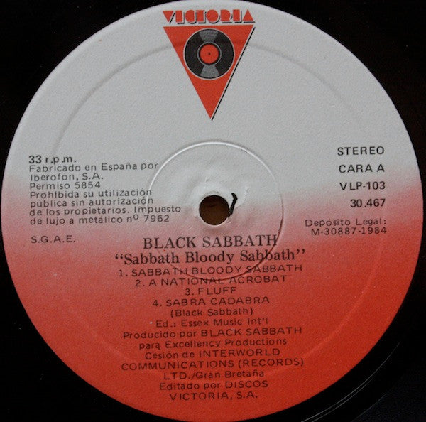 Black Sabbath – Sabbath Bloody Sabbath