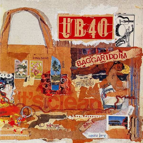 UB40 ‎– Baggariddim, 1 LP + 1 EP   Gatefold