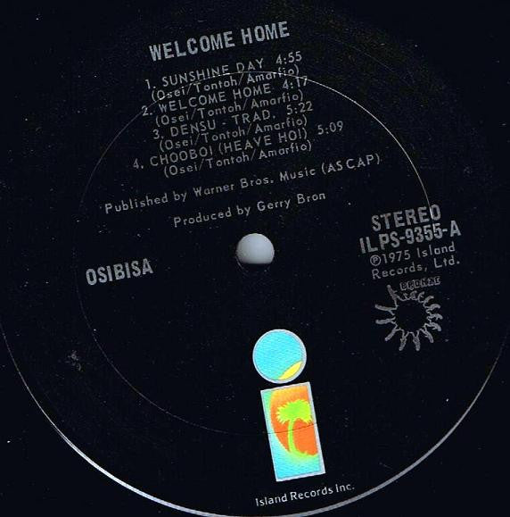 Osibisa – Welcome Home