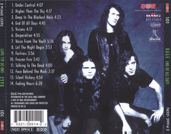 Rage  – End Of All Days