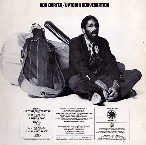 Ron Carter – Uptown Conversation, UNIPAK Cover