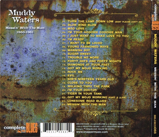 Muddy Waters – Messin? With The Man 1953-1961  ,  CD , Digipack