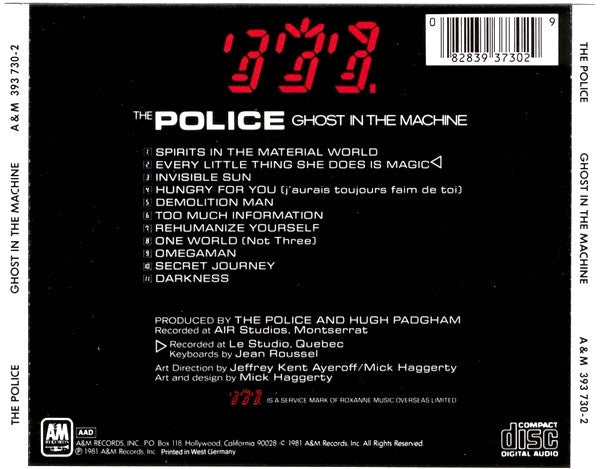 The Police – Ghost In The Machine