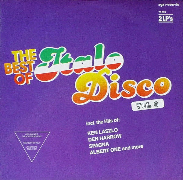 The Best Of Italo-Disco Vol. 9   , 2LP , Gatefold