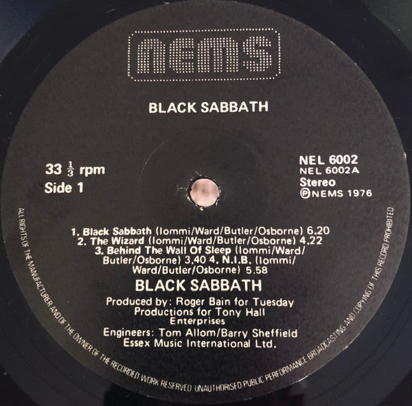 Black Sabbath – Black Sabbath