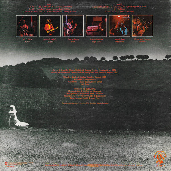 Brand X  ‎– Livestock     ( tobe Phil Collins )