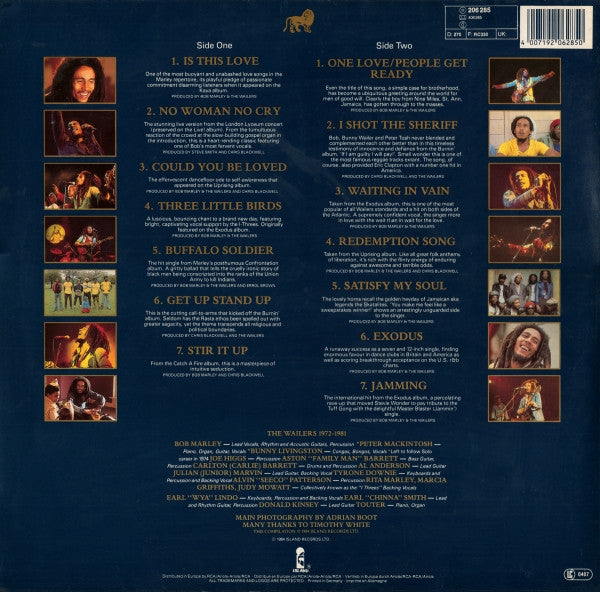 Bob Marley And The Wailers* – Legend (The Best Of Bob Marley And The Wailers), Gatefold