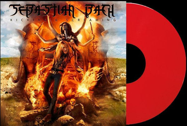 Sebastian Bach – Kicking & Screaming   , Limited Edition, Red , Gatefold , EX SKID ROW