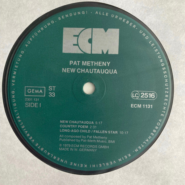 Pat Metheny – New Chautauqua