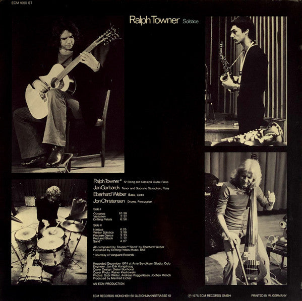 Ralph Towner – Solstice, ECM