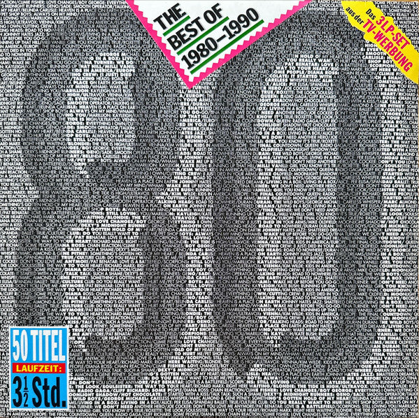 The Best Of 1980-1990   ,  3LP