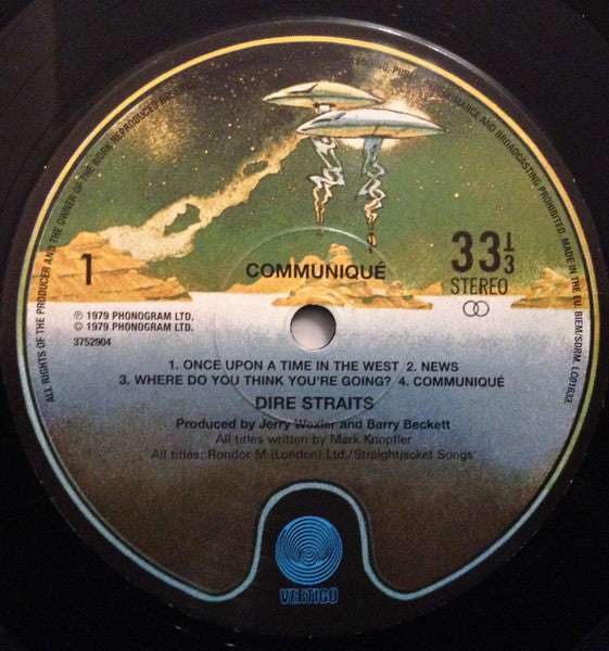 Dire Straits – Communiqué   ,  180 Gram